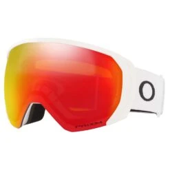 Masque De Ski Oakley Flight Path L Matte White Prizm Torch Iridium