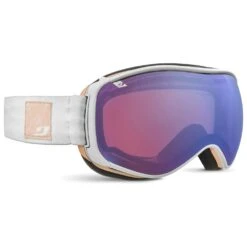 Masque De Ski Julbo Ventilate Rose Gris Flash Bleu Soft