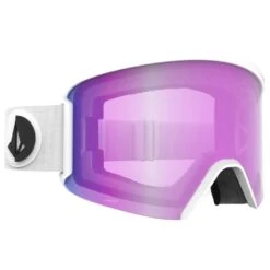 Masque De Ski Volcom Garden Matte White Pink Chrome
