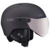 Cébé Casque Visière Cebe Contest Vision Black Stripes Matte Grey Ultra Black