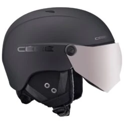 Cébé Casque Visière Cebe Contest Vision Black Stripes Matte Grey Ultra Black