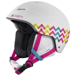 Casque Cairn Andromed J Mat White Lolipop