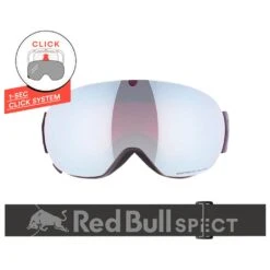 Masque De Ski Red Bull Spect Magnetron Ace Grey Matt Burgundy Red Silver Flash -Montagne Équipe 26f22419cebc30f4191c0c322c51b52b931aedc3 H21REDBACC170674 REDB0409621 901