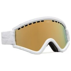 Masque De Ski Electric Egv Matte Speckled White Gold Chrome