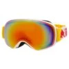 Masque De Ski Red Bull Spect Alley Oop White Red Orange Red Mirror
