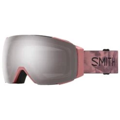 Masque De Ski Smith I/O Mag Chalk Rose Bleached Chromapop Sun Platinum Mirror + Chromapop Storm Blue Sensor Mirror