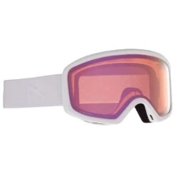 Masque De Ski Anon Deringer MFI White Perceive Cloudy Pink + Amber