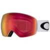 Masque De Ski Oakley Flight Deck L Matte White Prizm Torch Iridium