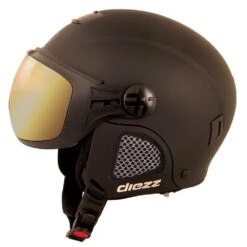 Casque Visière Diezz Gianny Black Activilux Mirror Gold Cat 1-3