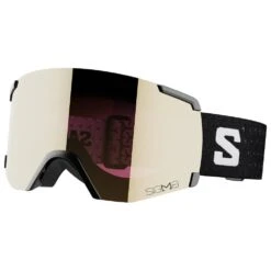 Masque De Ski Salomon S/view Black Sigma Black Gold