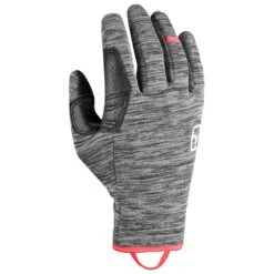Gant Ortovox Fleece Light Glove Women Black Steel Blend