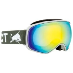 Masque De Ski Red Bull Spect Alley Oop Light Grey Grey Yellow Mirror