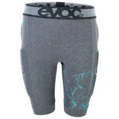 Protection Short Evoc Crash Pants Kids Carbon Grey