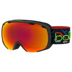 Masque De Ski Bolle Royal Matte Black & Green Sunrise