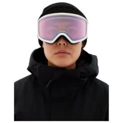 Masque De Ski Anon Deringer White Perceive Cloudy Pink + Amber -Montagne Équipe 6730231a3ae63a8d51a9a6191c62cc08c599d63c H18ANONACC1631393 ANON0321099 4