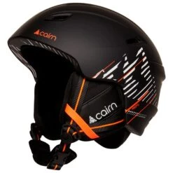 Casque Cairn Profil Mat Black Fire Peaks