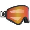 Masque De Ski Volcom Yae Gloss Black Red Chrome