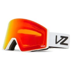 Masque De Ski Von Zipper Capsule White Gloss Widlife Fire Chrome + Yellow
