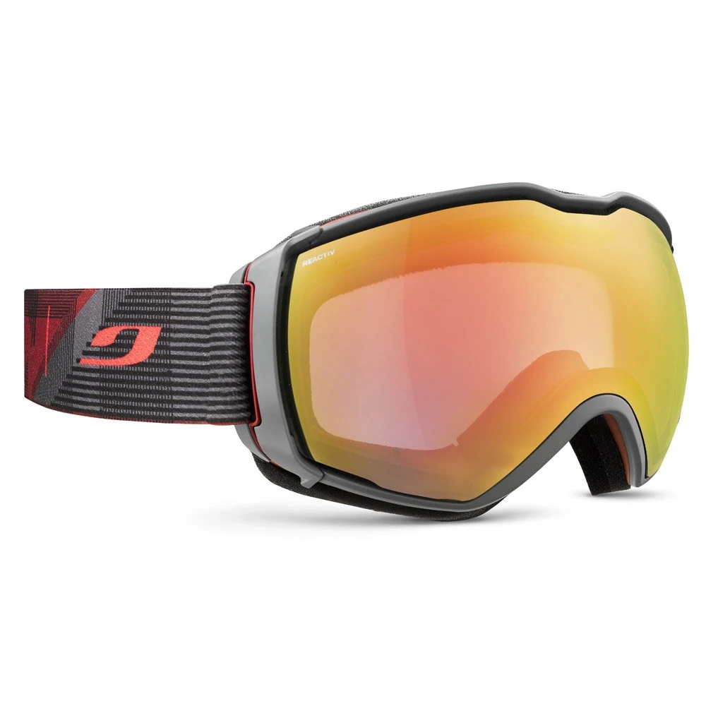 Masque De Ski Julbo Aerospace Rouge Gris React Iv Performance 1-3 3 Masque De Ski Julbo Aerospace Rouge Gris React Iv Performance 1-3