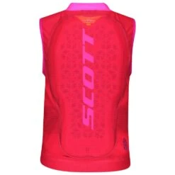 Protection Dorsale Scott Airflex Jr Vest Protector High Viz Pink