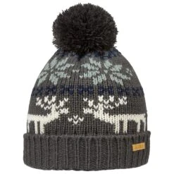 Bonnet Cairn Mae Hat Junior Graphite Jacquard