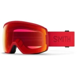 Masque De Ski Smith Proxy - Lava - Photocromatic Red Mirror