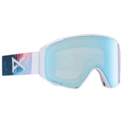 Masque De Ski Anon M4S Cylindrical MFI Rippel Perceive Variable Blue + Perceive Cloudy Burst