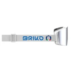 Masque De Ski Briko Gara Fis 8.8 Fisi White & Light Blue