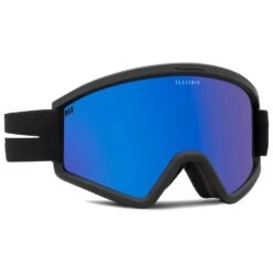 Masque De Ski Electric Hex Matte Black Blue Chrome