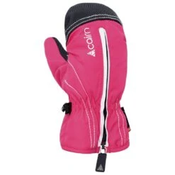 Moufles Cairn Doodle C-tex Fuchsia White