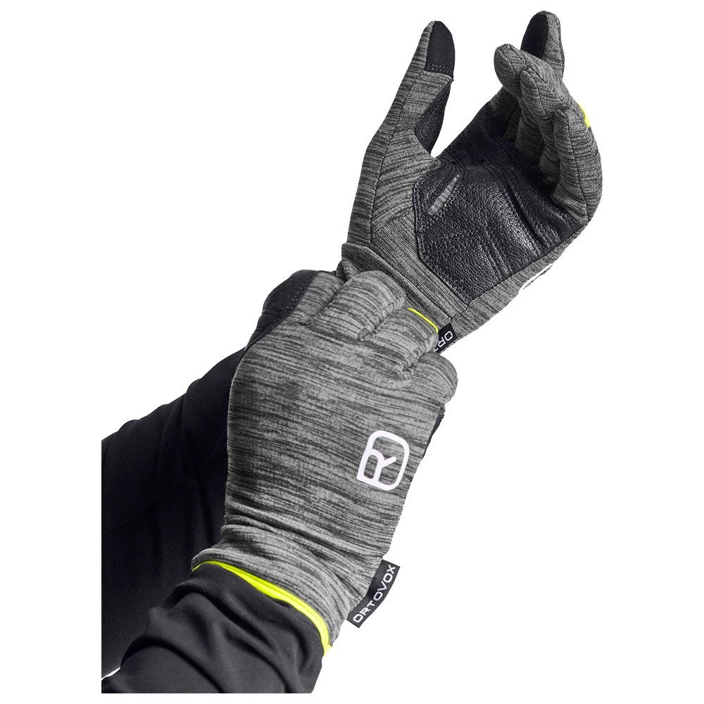 Gant Ortovox Fleece Light Glove Black Steel Blend 5 Gant Ortovox Fleece Light Glove Black Steel Blend – Image 3