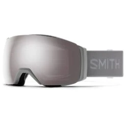 Masque De Ski Smith I/O Mag XL Cloudrey Chromapop Sun Platinum Mirror + Chromapop Storm Blue Sensor Mirror