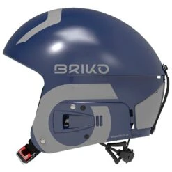 Casque Briko Vulcano Fis 6.8 Junior Shiny Metallic Blue