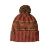 Bonnet Patagonia Bonnet Patagonia Powder Town Beanie - Park Stripe Knit / Spanish Red -Montagne Équipe c3c298fd78486c32d146d9ed1e77bccae21c33ea H22PATAACC82430 PATA0507885 1