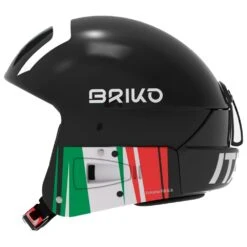 Casque Briko Vulcano Fis 6.8 Epp - Fisi Shiny Black White