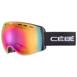 Cébé Masque De Ski Cebe Cloud Black Matte Rose Flash Pink