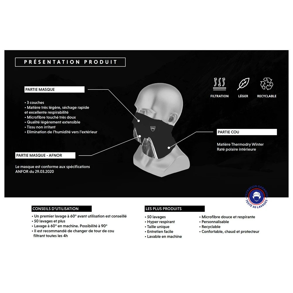 Tour De Cou PAG Origins Inverted Purple Gris Violet 6 Tour De Cou PAG Origins Inverted Purple Gris Violet – Image 4