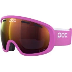 Masque De Ski Poc Masque Snowboard Ski POC Fovea Clarity - Actinium Pink / Spektris Orange