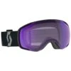 Masque De Ski Scott Vapor Mountain Black Light Sensitive Blue Chrome