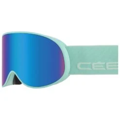Cébé Masque De Ski Cebe Attraction Matt Mint Brown Flash Blue + Amber Flash Mirror