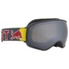 Masque De Ski Red Bull Spect Alley Oop Dark Grey Silver Snow Smoke With Silver Mirror