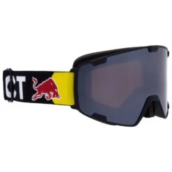 Masque De Ski Red Bull Spect Park Matt Black Smoke Silver Mirror