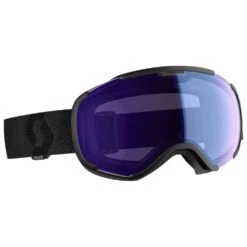 Masque De Ski Scott Faze II Mineral Black Illuminator Blue Chrome